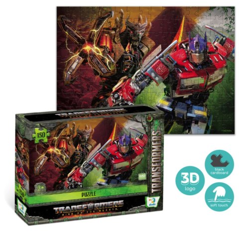 PUZZLE SOFT TOUCH TRANSFORMERS 150 ELEMENTÓW DO UŁOŻENIA DLA DZIECI DODO PUZZLE SOFT TOUCH TRANSFORMERS 150 ELEMENTÓW DO UŁOŻENIA DLA DZIECI DODO