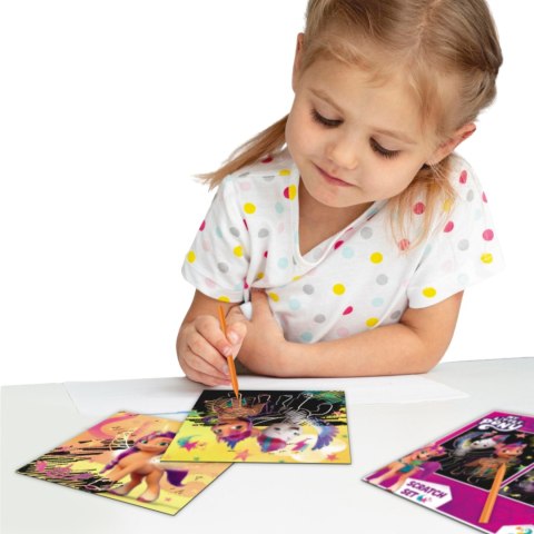 ZDRAPKA ARTYSTYCZNA MY LITTLE PONY ZESTAW DO MALOWANIA METODĄ SCRATCH DODO