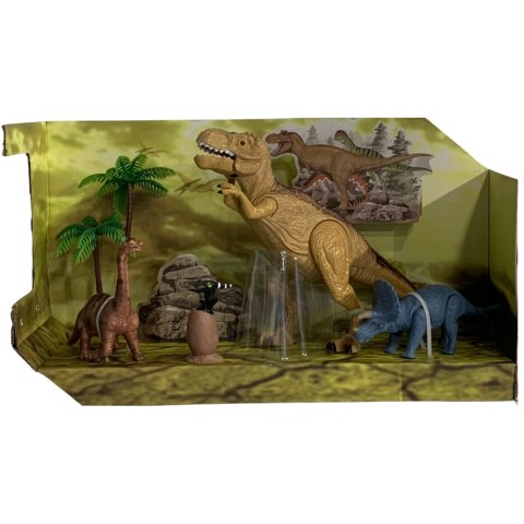 ZESTAW 4 FIGUREK DINOZAURÓW 2 DRZEWKA EFEKTY DŹWIĘKOWE I ŚWIETLNE IMPORT PRONICE ZESTAW 4 FIGUREK DINOZAURÓW 2 DRZEWKA EFEKTY DŹWIĘKOWE I ŚWIETLNE IMPORT PRONICE