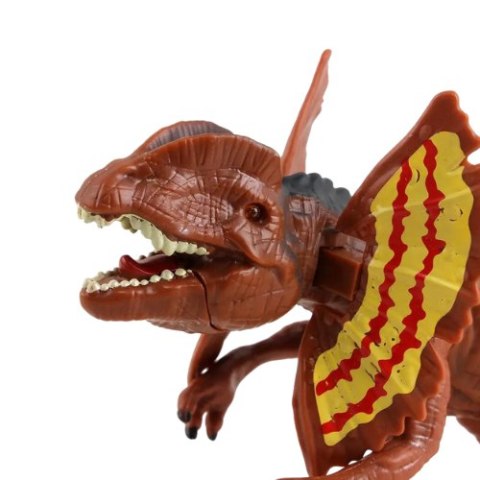 ZESTAW 4 FIGUREK DINOZAURÓW 2 DRZEWKA EFEKTY DŹWIĘKOWE I ŚWIETLNE IMPORT PRONICE
