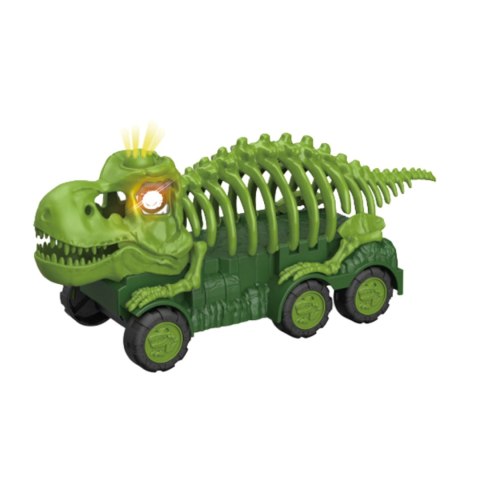 ZESTAW AUTO DINOZAUR INTERAKTYWNY TRANSPORTER QUADY MOTORY ZWIERZĘTA LED IMPORT PRONICE