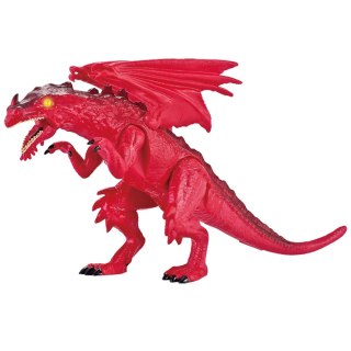 ZESTAW FIGUREK 4 DINOZAURY 2 DRZEWKA EFEKTY DŹWIĘKOWE I ŚWIETLNE IMPORT PRONICE