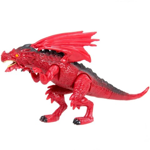 ZESTAW FIGUREK 4 DINOZAURY 2 DRZEWKA EFEKTY DŹWIĘKOWE I ŚWIETLNE IMPORT PRONICE
