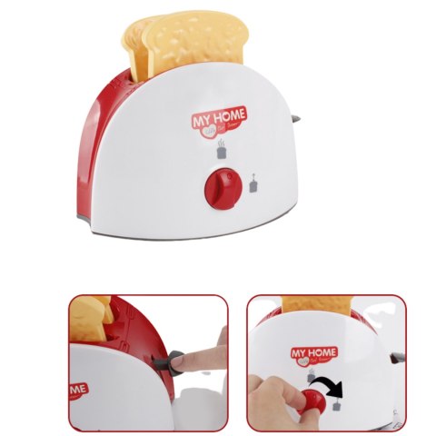 ZESTAW KUCHENNY EKSPRES DO KAWY, TOSTER, AKCESORIA, KUBECZKI AGD DLA DZIECI IMPORT PRONICE