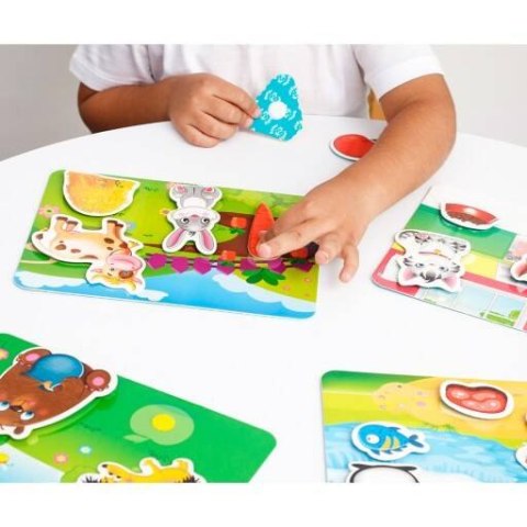 GRA EDUKACYJNA Z RZEPAMI KTO CO JE ZESTAW PLANSZE FIGURKI ROTER KAFER ROTER KAFER