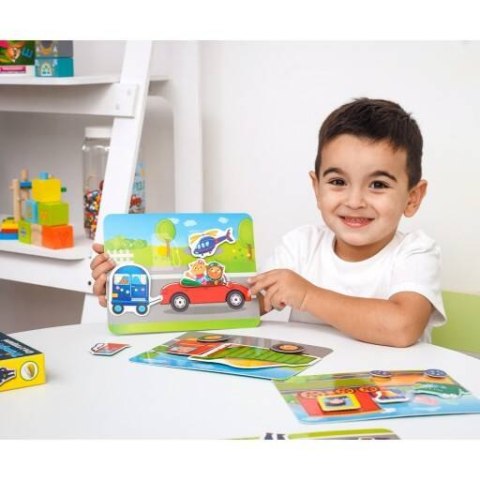 GRA EDUKACYJNA Z RZEPAMI TRANSPORT ZESTAW PLANSZE FIGURKI ROTER KAFER ROTER KAFER