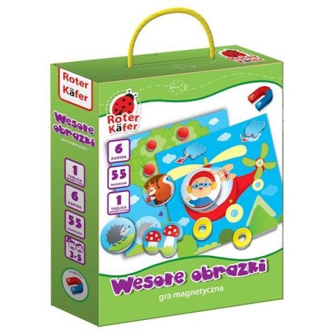 GRA MAGNETYCZNA WESOŁE OBRAZKI KARTONOWE KARTECZKI MAGNESY ROTER KAFER ROTER KAFER GRA MAGNETYCZNA WESOŁE OBRAZKI KARTONOWE KARTECZKI MAGNESY ROTER KAFER ROTER KAFER