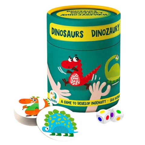 GRY NA SPOSTRZEGAWCZOSC DINOZAURY 300207 DODO GRY NA SPOSTRZEGAWCZOSC DINOZAURY 300207 DODO