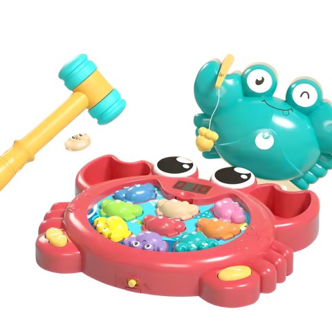 KRAB GRA ZRĘCZNOŚCIOWA 2W1 ŁOWIENIE KRABÓW ORAZ ZŁAP KRABA ZESTAW WĘDKI IMPORT PRONICE