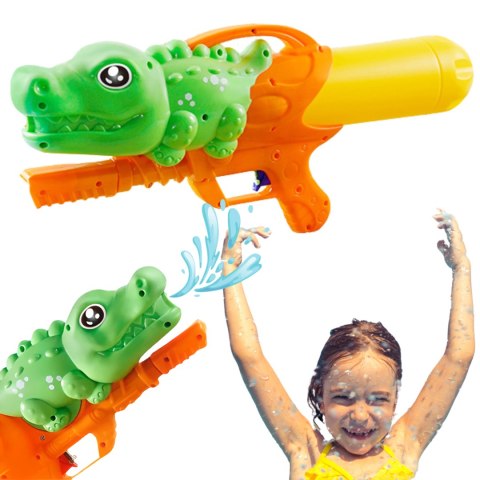PISTOLET NA WODĘ KARABIN KROKODYL BROŃ ZABAWKA WODNA ZESTAW DLA DZIECI IMPORT PRONICE PISTOLET NA WODĘ KARABIN KROKODYL BROŃ ZABAWKA WODNA ZESTAW DLA DZIECI IMPORT PRONICE