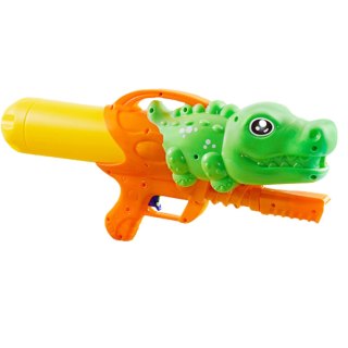 PISTOLET NA WODĘ KARABIN KROKODYL BROŃ ZABAWKA WODNA ZESTAW DLA DZIECI IMPORT PRONICE