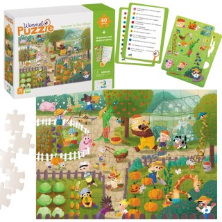 PUZZLE WIMMELPUZZLE LATO NA WSI 60 EL. 300558 DODO