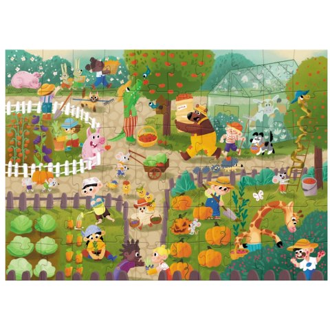 PUZZLE WIMMELPUZZLE LATO NA WSI 60 EL. 300558 DODO