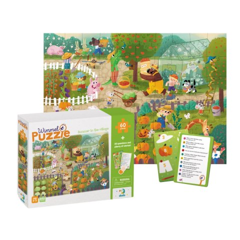 PUZZLE WIMMELPUZZLE LATO NA WSI 60 EL. 300558 DODO