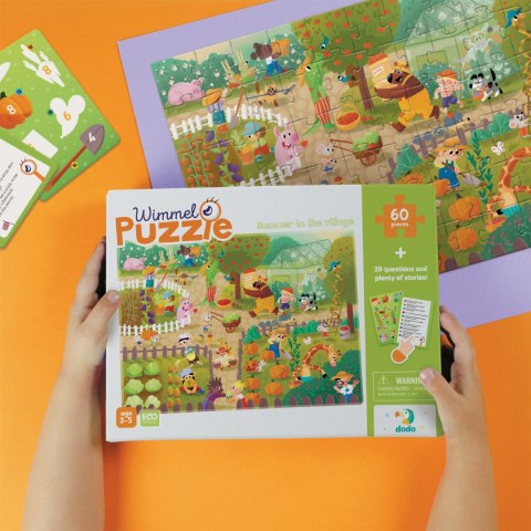 PUZZLE WIMMELPUZZLE LATO NA WSI 60 EL. 300558 DODO