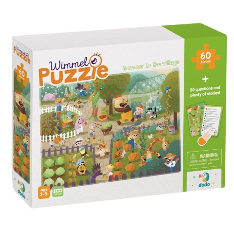 PUZZLE WIMMELPUZZLE LATO NA WSI 60 EL. 300558 DODO