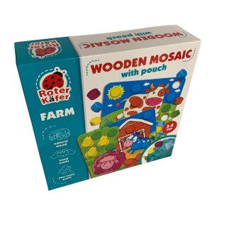RW4003 GRA EDUKACYJNA DREWNIANA MOZAIKA FARMA ROTER KAFER