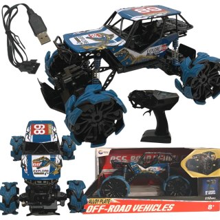 SAMOCHÓD AUTO TERENOWE ZDALNIE STEROWANE PILOTEM NAPĘD 4X4 DUŻE KOŁA IMPORT PRONICE