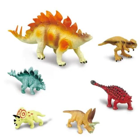 SAMOCHÓD Z DINOZAURAMI OTWIERANY DACH RUCHOMY KOSZ ŚWIATŁO DŹWIĘK FIGURKI IMPORT PRONICE