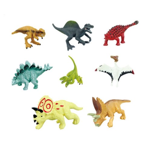 SAMOCHÓD Z DINOZAURAMI OTWIERANY DACH RUCHOMY KOSZ ŚWIATŁO DŹWIĘK FIGURKI IMPORT PRONICE