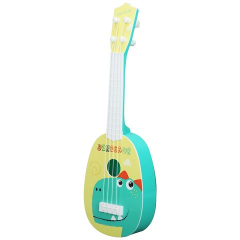 UKULELE GITARA DZIECIĘCA INSTRUMENT MUZYCZNY MIĘKKIE STRUNY MUZYKA IMPORT PRONICE