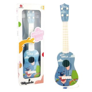 UKULELE GITARA DZIECIĘCA INSTRUMENT MUZYCZNY MIĘKKIE STRUNY MUZYKA IMPORT PRONICE