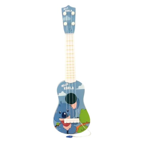 UKULELE GITARA DZIECIĘCA INSTRUMENT MUZYCZNY MIĘKKIE STRUNY MUZYKA IMPORT PRONICE