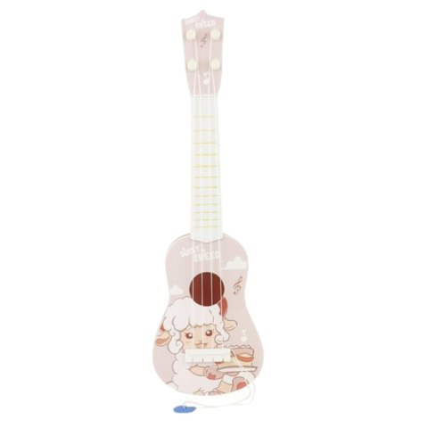 UKULELE GITARA DZIECIĘCA INSTRUMENT MUZYCZNY MIĘKKIE STRUNY MUZYKA IMPORT PRONICE