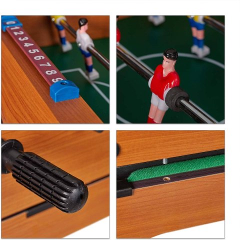 ZESTAW DO GRY 4W1 PIŁKARZYKI HOKEJ CYMBERGAJ PING PONG BILARD STÓŁ SKŁADANY IMPORT PRONICE ZESTAW DO GRY 4W1 PIŁKARZYKI HOKEJ CYMBERGAJ PING PONG BILARD STÓŁ SKŁADANY IMPORT PRONICE