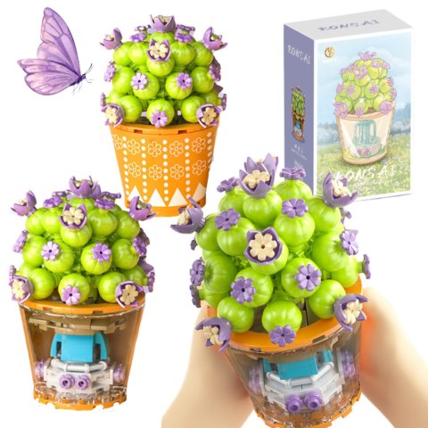 ZESTAW KLOCKI KWIATY W DONICZCE 3D DWUSTRONNA DONICZKA FONTANNA IMPORT PRONICE ZESTAW KLOCKI KWIATY W DONICZCE 3D DWUSTRONNA DONICZKA FONTANNA IMPORT PRONICE