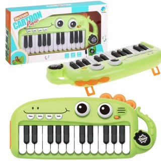 PIANINO ORGANY MUZYCZNE DLA DZIECI INSTRUMENTY MUZYCZNE MELODIE DINOZAUR IMPORT PRONICE
