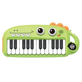 PIANINO ORGANY MUZYCZNE DLA DZIECI INSTRUMENTY MUZYCZNE MELODIE DINOZAUR IMPORT PRONICE