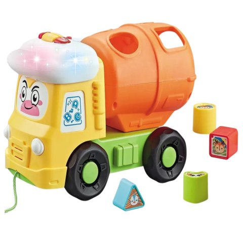 SORTER AUTO INTERAKTYWNE WESOŁE MELODIE ŚWIATŁO KOLOROWE KLOCKI CIĘŻARÓWKA IMPORT PRONICE SORTER AUTO INTERAKTYWNE WESOŁE MELODIE ŚWIATŁO KOLOROWE KLOCKI CIĘŻARÓWKA IMPORT PRONICE