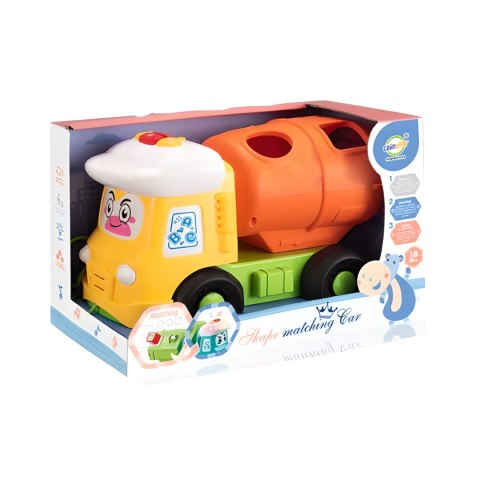 SORTER AUTO INTERAKTYWNE WESOŁE MELODIE ŚWIATŁO KOLOROWE KLOCKI CIĘŻARÓWKA IMPORT PRONICE SORTER AUTO INTERAKTYWNE WESOŁE MELODIE ŚWIATŁO KOLOROWE KLOCKI CIĘŻARÓWKA IMPORT PRONICE