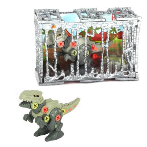 ZESTAW DINOZAUR DO SKRĘCANIA TYRANOZAUR ŚRUBOKRĘT KLATKA DO ZAWIESZENIA IMPORT PRONICE ZESTAW DINOZAUR DO SKRĘCANIA TYRANOZAUR ŚRUBOKRĘT KLATKA DO ZAWIESZENIA IMPORT PRONICE