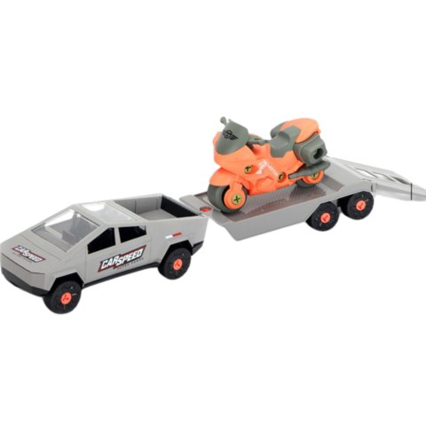 ZESTAW SAMOCHÓD DO MONTAŻU PRZYCZEPA MOTOR ŚRUBOKRĘT RUCHOME CZĘŚCI IMPORT PRONICE ZESTAW SAMOCHÓD DO MONTAŻU PRZYCZEPA MOTOR ŚRUBOKRĘT RUCHOME CZĘŚCI IMPORT PRONICE