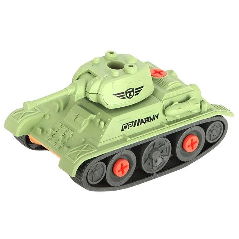 ZESTAW SAMOCHÓD DO MONTAŻU Z PRZYCZEPĄ CZOŁG QUAD WIERTARKA ŚRUBOKRĘT IMPORT PRONICE