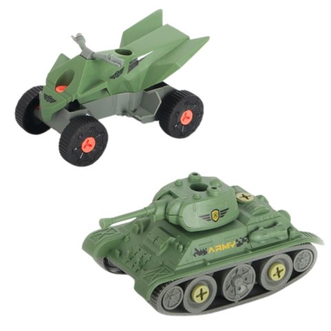 ZESTAW SAMOCHÓD DO MONTAŻU Z PRZYCZEPĄ QUAD CZOŁG WIERTARKA ŚRUBOKRĘT IMPORT PRONICE ZESTAW SAMOCHÓD DO MONTAŻU Z PRZYCZEPĄ QUAD CZOŁG WIERTARKA ŚRUBOKRĘT IMPORT PRONICE