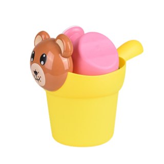 ZESTAW ZABAWKI DO KĄPIELI KONEWKA Z MISIEM MŁYNEK DO WODY MAŁA KONEWKA IMPORT PRONICE