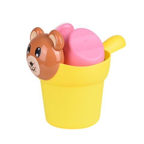 ZESTAW ZABAWKI DO KĄPIELI KONEWKA Z MISIEM MŁYNEK DO WODY MAŁA KONEWKA IMPORT PRONICE