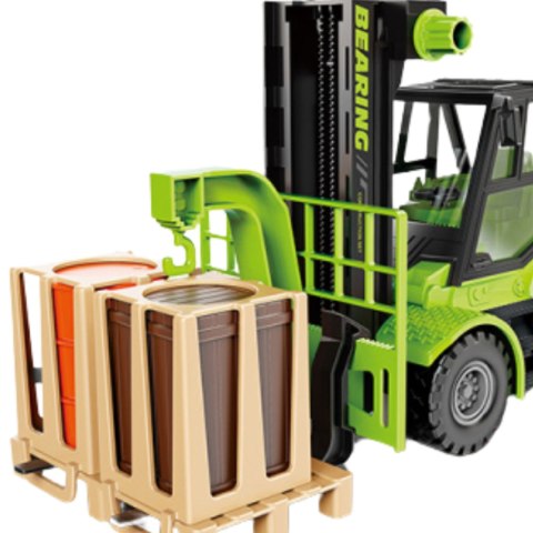 1: 16 FRICTION FORKLIFT WITH LIGHT MUSIC IMPORT PRONICE