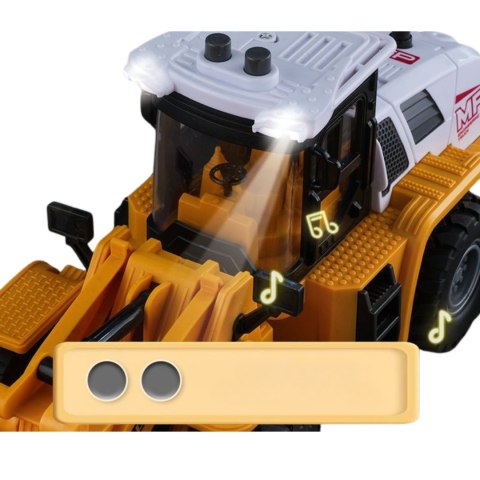 1: 16 FRICTION BULLDOZER WITH LIGHTING AND MUSIC IMPORT PRONICE