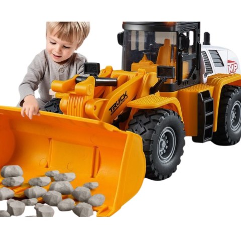 1: 16 FRICTION BULLDOZER WITH LIGHTING AND MUSIC IMPORT PRONICE
