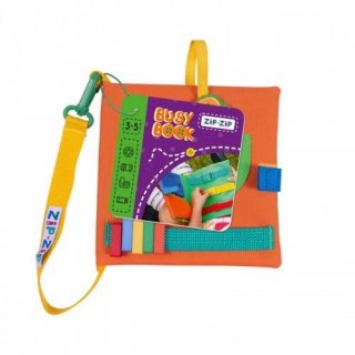 BUSYBOOK DUCK KSIĄŻECZKA EDUKACYJNA WIELOFUNKCYJNA ZAMKI ROTER KAFER ROTER KAFER