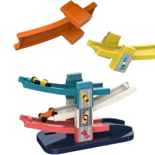 BUILDING BLOCKS STACKED TRACK CAR IMPORT PRONICE