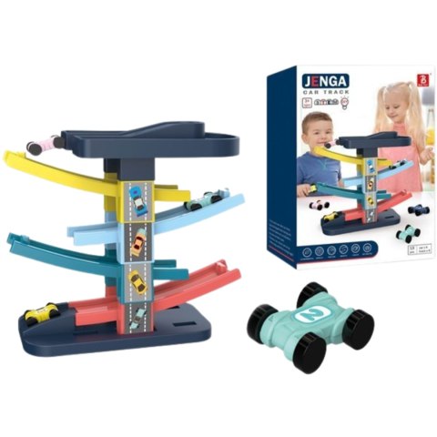 BUILDING BLOCKS STACKED TRACK CAR IMPORT PRONICE