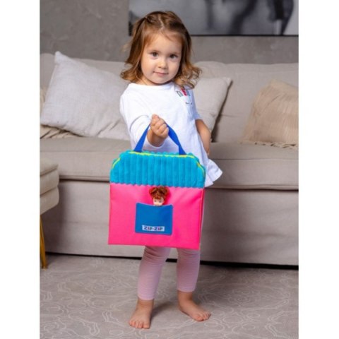 DOMEK DLA LALEK GRA EDUKACYJNA TORBA PRZENOŚNA MIĘKKI MATERIAŁ ROTER KAFER ROTER KAFER DOMEK DLA LALEK GRA EDUKACYJNA TORBA PRZENOŚNA MIĘKKI MATERIAŁ ROTER KAFER ROTER KAFER