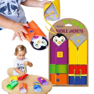 GRA EDUKACYJNA BUCKLE JACKETS PINGWINEK ZAPIĘCIA MODA ROTER KAFER ROTER KAFER