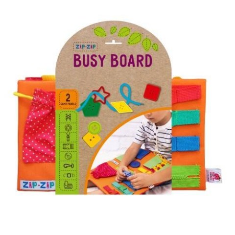 GRA EDUKACYJNA BUSY BOARD 2 TABLICA MANIPULACYJNA TORBA ROTER KAFER ROTER KAFER