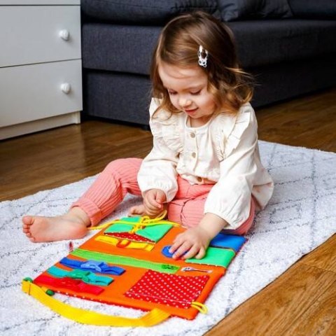 GRA EDUKACYJNA BUSY BOARD 2 TABLICA MANIPULACYJNA TORBA ROTER KAFER ROTER KAFER